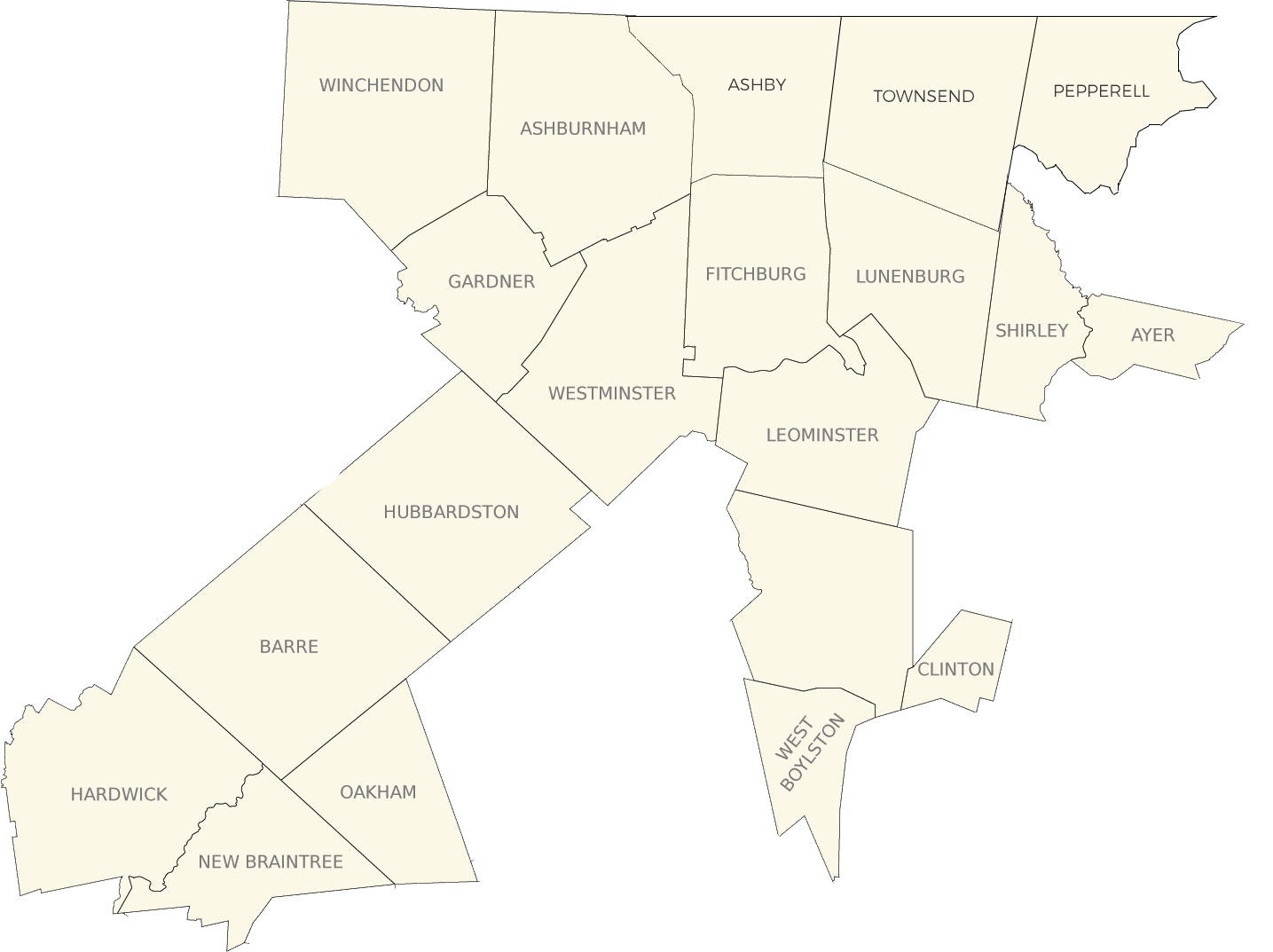FLLAC District Map